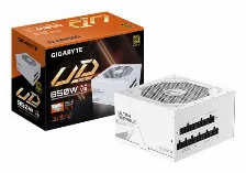 Fuente De Poder Gigabyte Ud850gm Pg5 V2 Ice 850 W, Atx 3.1, 80 Plus Gold, Fully-modular